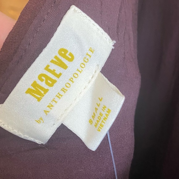 NWT Anthropologie Maeve Kara Sequined Mini Party Dress Small wine burgundy red - Picture 8 of 12